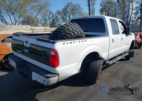 2015 Ford F-350 Lariat из США, поврежденный, VIN 1FT8W3BT4FEA81820